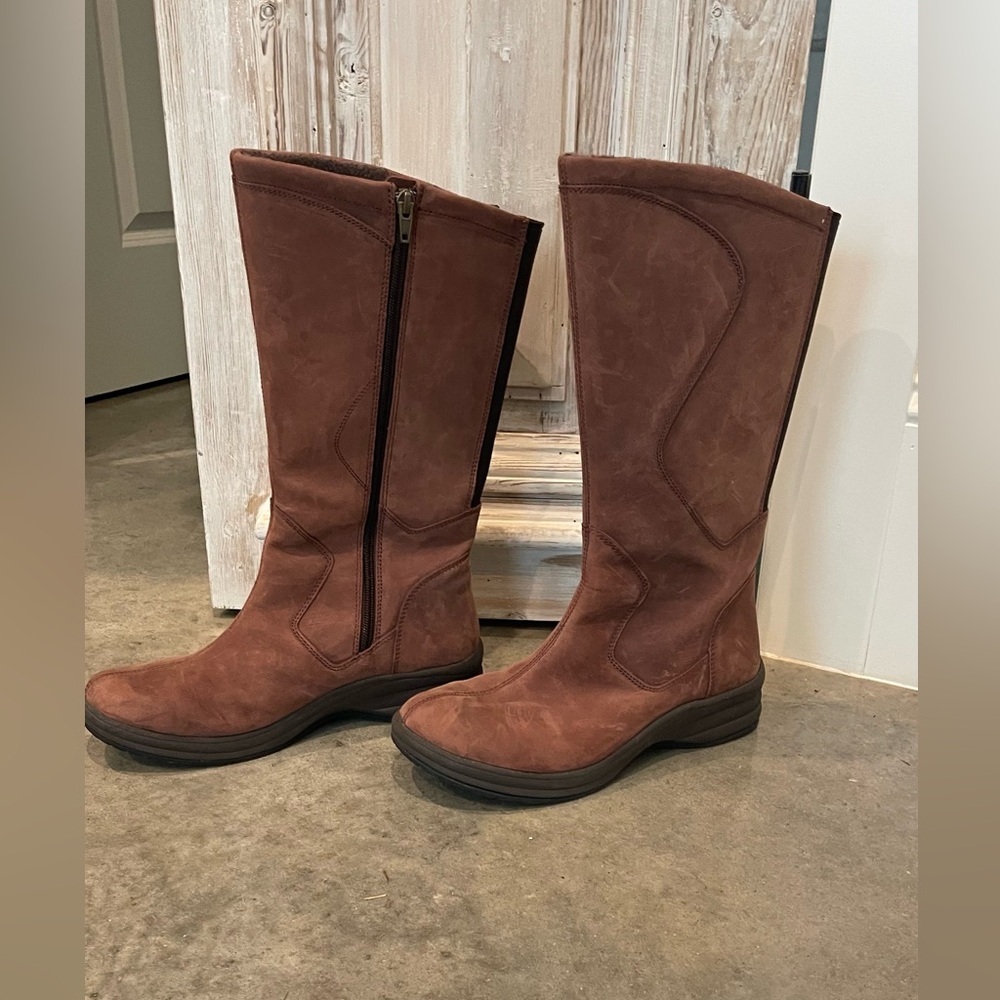L.L. Bean Chestnut Leather Boots